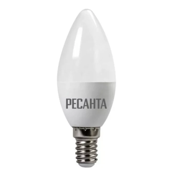 Лампа светодиодная РЕСАНТА LL-R-C37-6W-230-4K-E14 76/1/4 купить в Муравленко