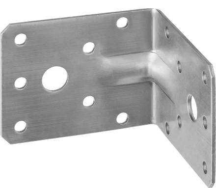 ЗУБР УНКУ-2.0, 55 x 70 x 70 x 2 мм, усиленный нержавеющий крепежный уголок, Профессионал (310516-55) купить в Муравленко