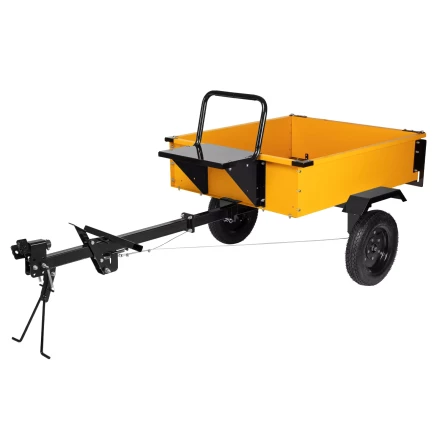 Прицеп для мотоблока Denzel TT-500, оцинк., груз. 500 кг, рег. сцепка, колеса 4.00-10, в упаковке купить в Муравленко