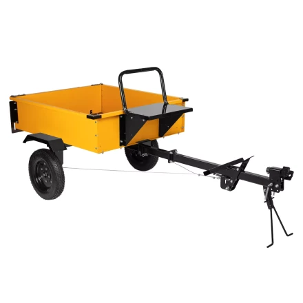 Прицеп для мотоблока Denzel TT-500, оцинк., груз. 500 кг, рег. сцепка, колеса 4.00-10, в упаковке купить в Муравленко