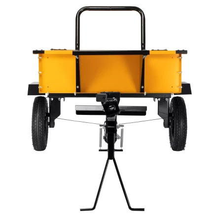 Прицеп для мотоблока Denzel TT-500, оцинк., груз. 500 кг, рег. сцепка, колеса 4.00-10, в упаковке купить в Муравленко