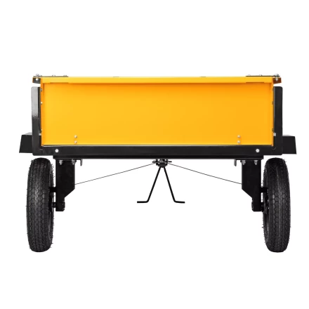 Прицеп для мотоблока Denzel TT-500, оцинк., груз. 500 кг, рег. сцепка, колеса 4.00-10, в упаковке купить в Муравленко