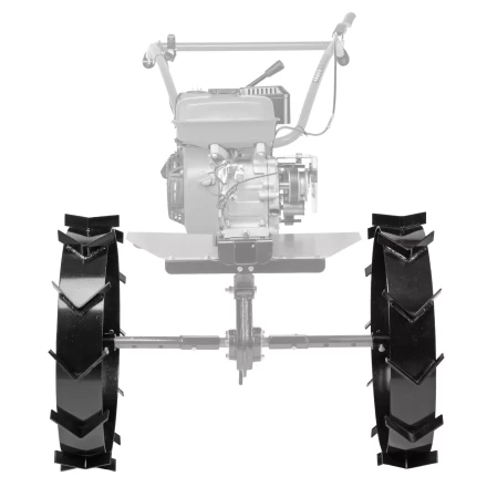 Грунтозацепы Denzel 600/130 мм, посадка круг 30 мм, комплект 2 шт 59914 купить в Муравленко