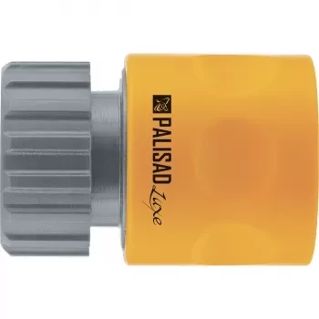 Соединитель пластмассовый быстросъемный внутр. рез. 3/4 аквастоп однокомпонентный PALISAD LUXE 66262 купить в Муравленко