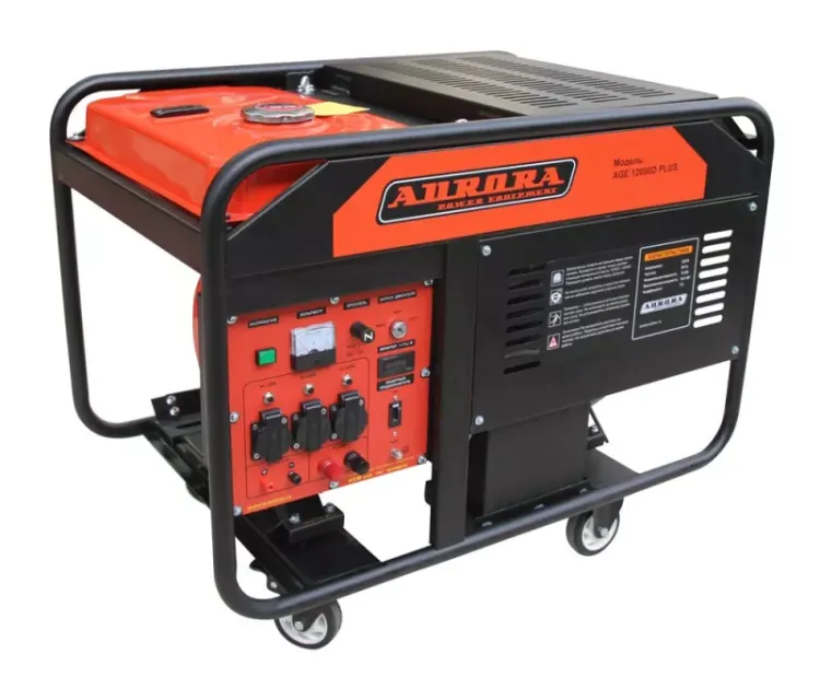 Генератор бензиновый Aurora AGE 12000 D PLUS купить в Муравленко