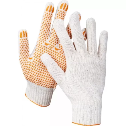 Перчатки STAYER &quot;МASTER&quot; трикотажные, 7 класс, х/б, с защитой от скольжения, L-XL, 10пар 11397-H10 купить в Муравленко