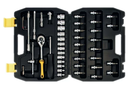 Набор головок 1/4 45 предметов Энкор 20776 купить в Муравленко