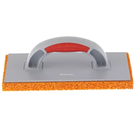 Терка пластиковая гидрорезиновое покрытие 18 мм 270x130 мм MATRIX артикул 86807 купить в Муравленко