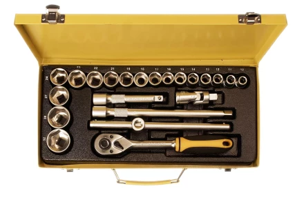 Набор головок 1/2 22 предмета Энкор 20772 купить в Муравленко