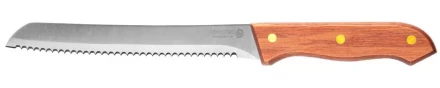 Нож LEGIONER &quot;GERMANICA&quot; хлебный с деревянной ручкой, нерж лезвие 200мм 47845_z01 купить в Муравленко