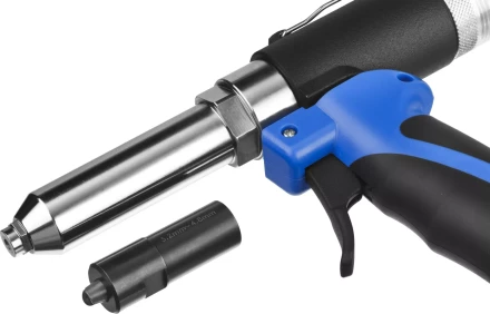 Заклепочник пневматический корпус из композит материал для заклепок из нерж стали 24-32-4-48-6-64мм 31287-64 серия Без серии купить в Муравленко