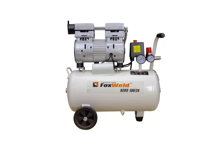 Компрессор безмасляный коаксиальный AERO 130/24 oil-free FoxWeld купить в Муравленко