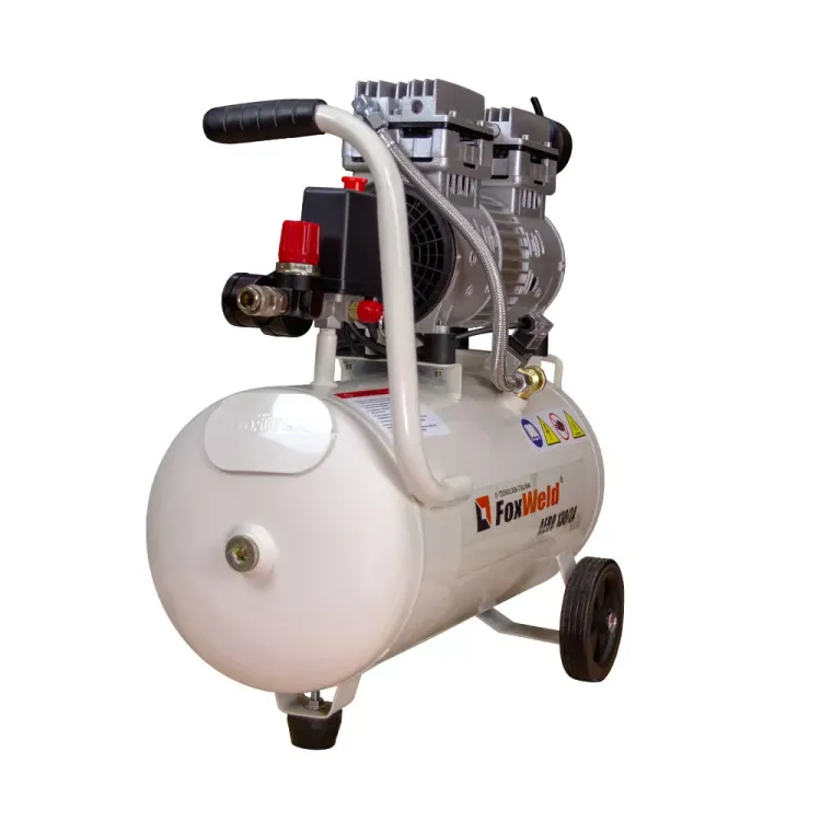 Компрессор безмасляный коаксиальный AERO 130/24 oil-free FoxWeld купить в Муравленко