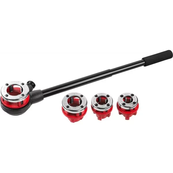 Набор резьбонарезной трубный №4, MIRAX 28240-H4: 1/2"-1 1/4", 5 предметов 28240-H4 купить в Муравленко