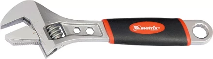 Ключ разводной 200мм переставная губка  2 - х комп.рукоятка MATRIX 15517 купить в Муравленко