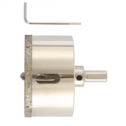 Сверло алмазное по керамограниту 70 х 67 мм 3-гранный хвостовик MATRIX 726703