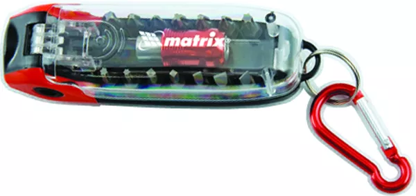 Многофункциональный набор бит, CrV,18шт MATRIX 11383 купить в Муравленко