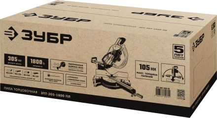 Пила торцовочная с протяжкой ЗПТ-305-1800 ПЛ серия МАСТЕР купить в Муравленко