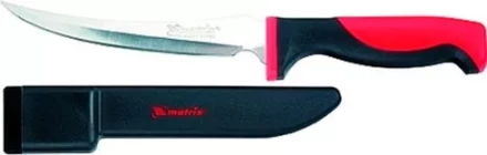 Нож рыбака &quot;FILLET KNIFE&quot; small 150 мм двухкомпонентная рукоятка пластиковые ножны MATRIX KITCHEN 79108 купить в Муравленко