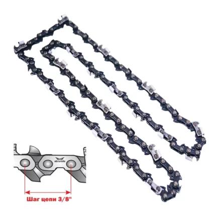 Цепь для электро и бензопилы 50 зв. с шагом 3/8 купить в Муравленко