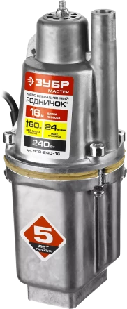 Насос вибрационный Родничок НПВ-240-16 серия МАСТЕР купить в Муравленко
