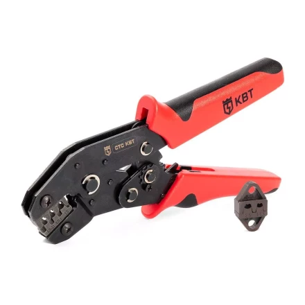 Пресс-клещи КВТ СТС-А с матрицами 248, 63 для опрессовки автоклемм и разъемов (набор) (85137) купить в Муравленко