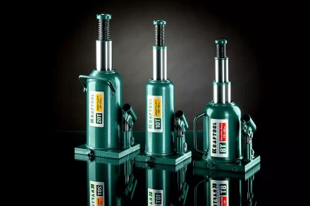 Домкрат гидравлический бутылочный &quot;Kraft-Lift&quot;, сварной, 2т, 160-310мм, KRAFTOOL 43462-2 43462-2_z01 купить в Муравленко