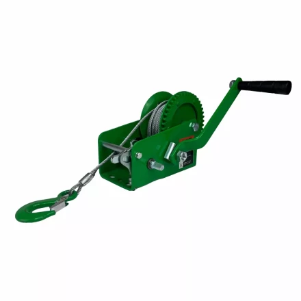 Лебедка ручная барабанная HITCH HW 1100 1100 кг канат 10 м (SZ073149) купить в Муравленко