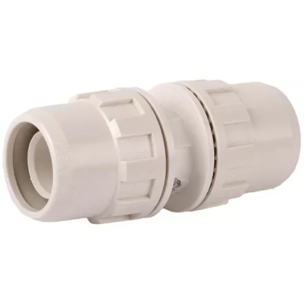 Соединитель ЗУБР &quot;ШиреФит&quot; &quot;штуцер с гайкой - штуцер с гайкой&quot;, 32мм 51490-32 купить в Муравленко