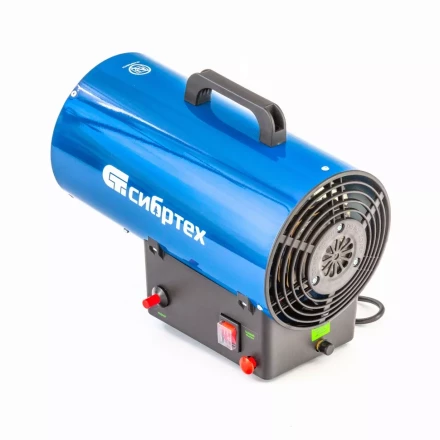 Газовая тепловая пушка СТГ-10, 10 кВт, 300 м3/ч, пропан-бутан Сибртех 96451 купить в Муравленко