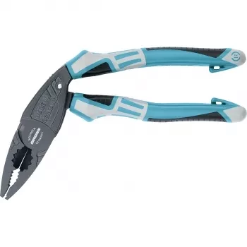 Плоскогубцы с изогнутой головой, комбинированные, трехкомпонентные рукоятки, 200 мм GROSS 16985 купить в Муравленко