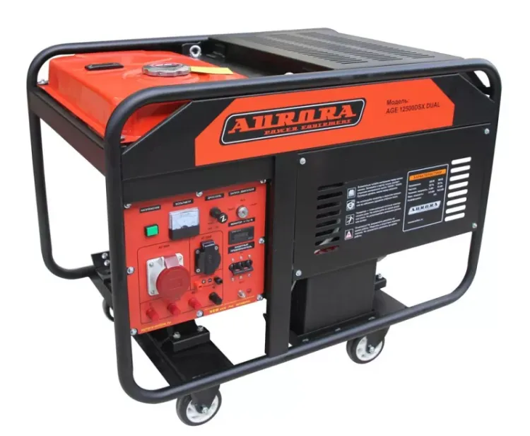 Генератор бензиновый Aurora AGE 12500 DSX DUAL купить в Муравленко