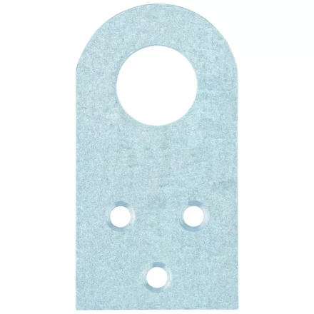 Проушина прямая 2,0 мм 90х52 мм цинк СИБРТЕХ 46505 купить в Муравленко