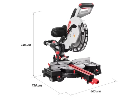 Пила торцовочная с ременной передачей ЗПТ-305-1800 ПЛР серия МАСТЕР купить в Муравленко