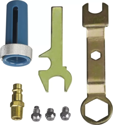 Заклепочник пневматический корпус из алюминия для заклепок из нержавеющей стали 24-32-4-48мм 31285 серия Без серии купить в Муравленко