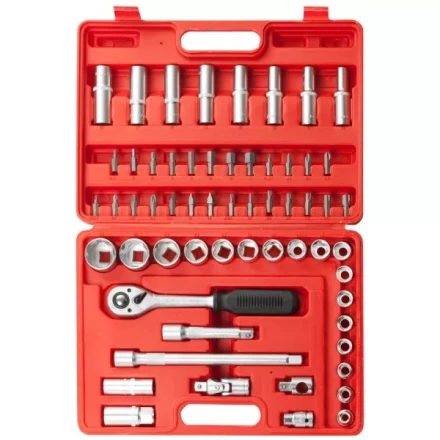 Набор ЗУБР &quot;МАСТЕР&quot; Торцовые головки SUPER LOCK, 1/2&quot;, 59 предметов 27632-H59 купить в Муравленко