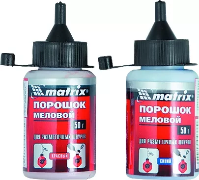 Порошок меловой синий 50 г для разметочных шнуров  MATRIX 84861 купить в Муравленко