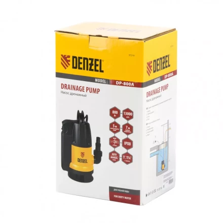 Дренажный насос Denzel DP800A 97219 купить в Муравленко