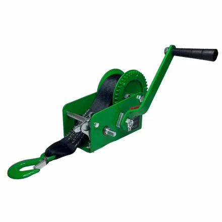 Лебедка ручная барабанная HITCH HW 1100 1100 кг лента 10 м (SZ073169) купить в Муравленко