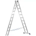 Лестница СИБИН универсальная, двухсекционная, 7 ступеней 38823-07 купить в Муравленко