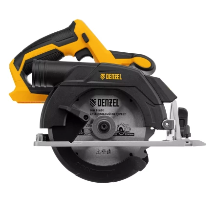 Пила циркулярная аккумуляторная бесщет. CCS-165-0, 18В Li-Ion Denzel 27402 купить в Муравленко