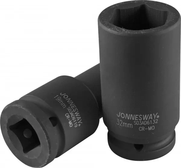 Головка ударная шестигранная 3/4" М36 удлиненная S03AD6136 Jonnesway 47562 купить в Муравленко