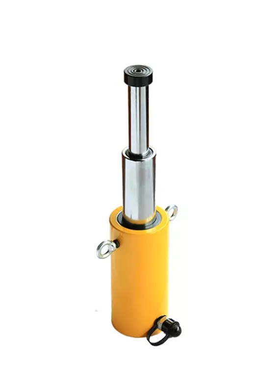 Домкрат гидравлический телескопический TOR HHYG-10435D (ДТ10Г435) 10 т (3 уровня) 1004681 купить в Муравленко