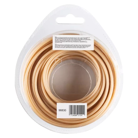 Леска для триммера армированная алюминием круглая, 2,4мм х 15м, блистер ALUFLEX Denzel 96830 купить в Муравленко