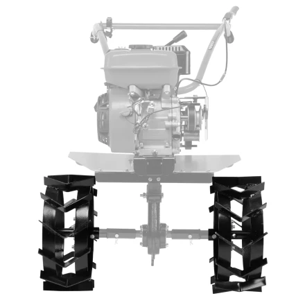 Грунтозацепы Denzel 380/160 мм, посадка круг 30 мм, комплект 2 шт 59917 купить в Муравленко