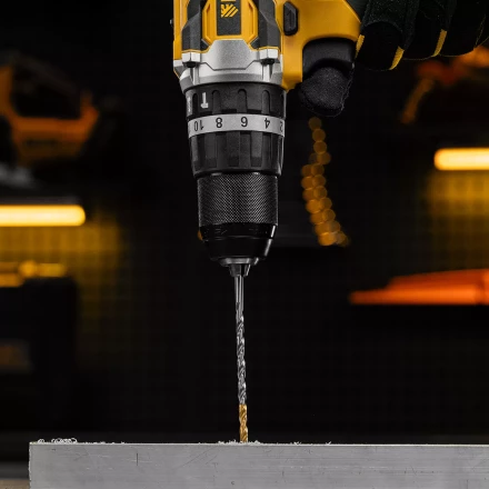 Сверло спиральное по металлу 4,2 х 119 мм, Р6М5, Golden Tip, удлиненное Denzel 718251 купить в Муравленко