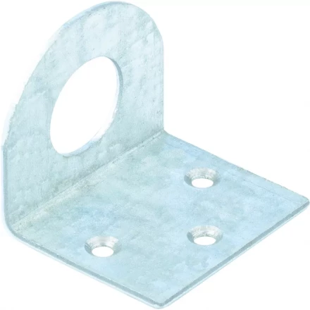 Проушина угловая, 2,0 мм, 70х30 мм, цинк  СИБРТЕХ Россия 46506 купить в Муравленко