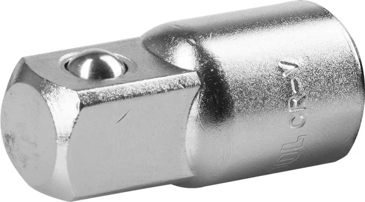 Адаптер KRAFTOOL "INDUSTRIE QUALITAT" увеличивающий для торцовых головок, 1/4"Fx 3/8"M 27840_z01 купить в Муравленко