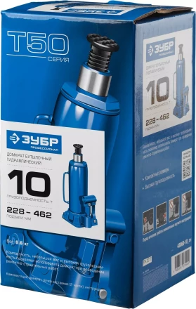 Домкрат бутылочный гидравлический модель Т-50 серия ПРОФЕССИОНАЛ 43060-15 купить в Муравленко