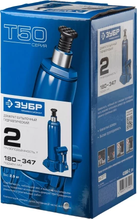 Домкрат бутылочный гидравлический модель Т-50 серия ПРОФЕССИОНАЛ 43060-15 купить в Муравленко